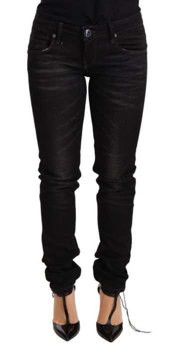 Priser på Acht Sleek Black Washed Skinny Jeans