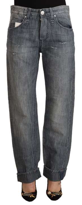 Priser på Acht Chic Gray Washed Straight Cut Jeans