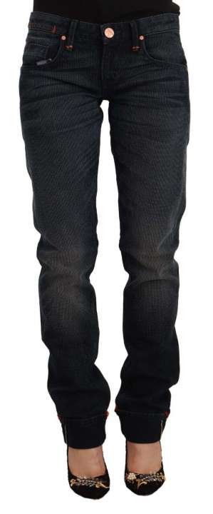 Priser på Acht Sleek Black Washed Skinny Jeans