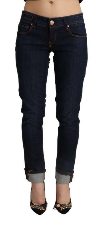 Priser på Acht Slim Fit Dark Blue Denim Elegance