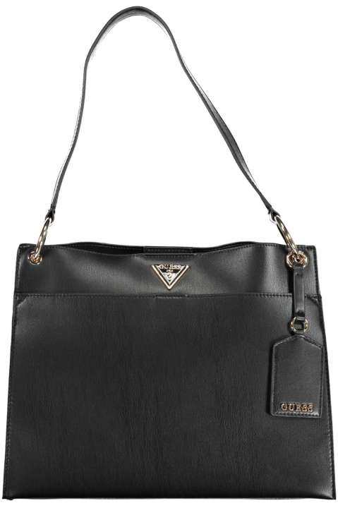 Priser på Guess Jeans Chic Snap-Closure Shoulder Bag with Contrasting Details