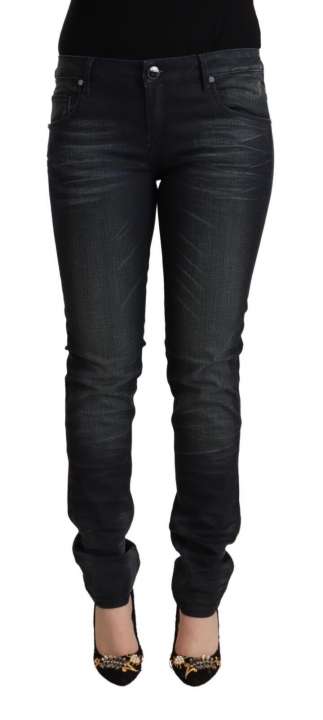 Priser på Acht Sleek Black Washed Slim Fit Jeans