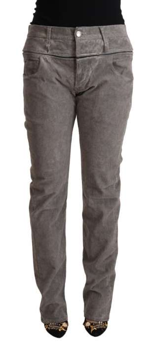 Priser på Acht Chic Gray High Waist Straight Fit Jeans