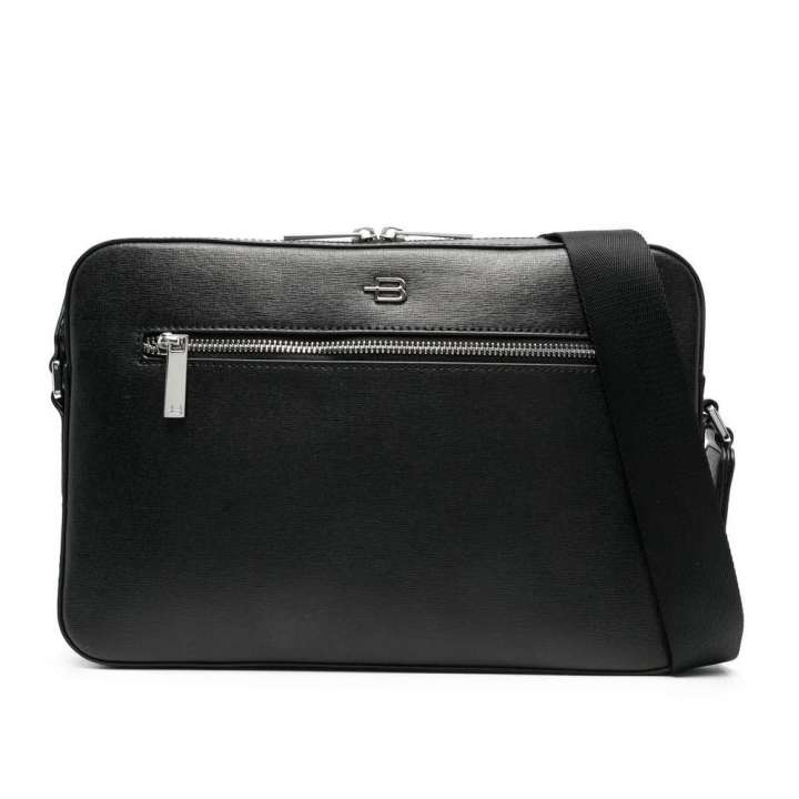 Priser på Baldinini Trend Sleek Grained Calfskin Shoulder Bag