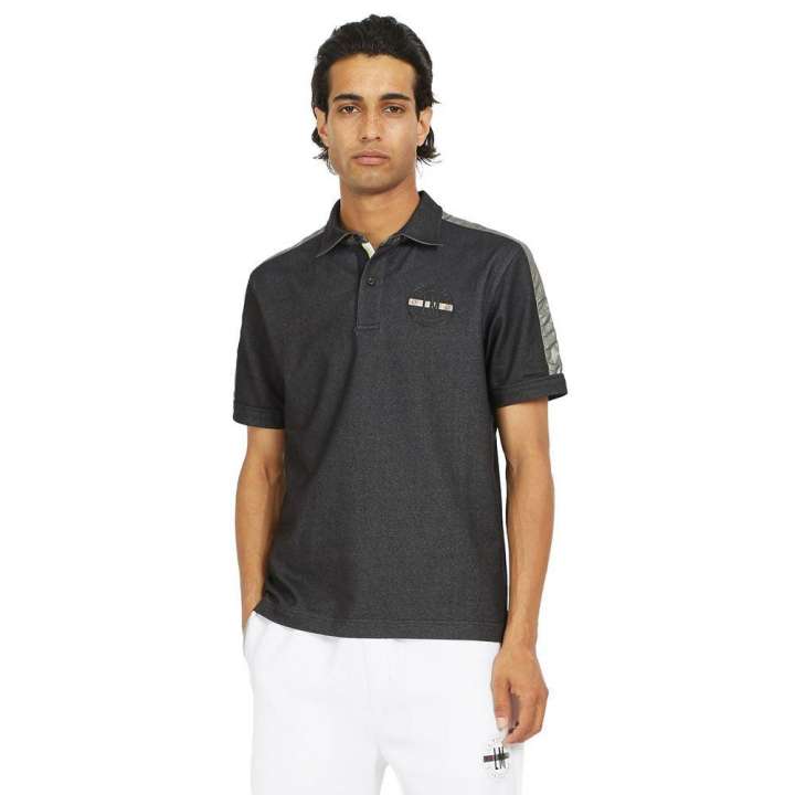 Priser på La Martina Sleek Cotton Blend Polo Shirt with Logo