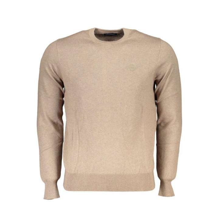 Priser på North Sails Beige Crew Neck Embroidered Sweater