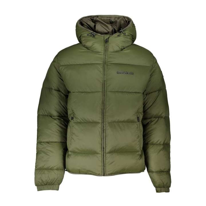 Priser på Napapijri Eco-Conscious Green Hooded Jacket