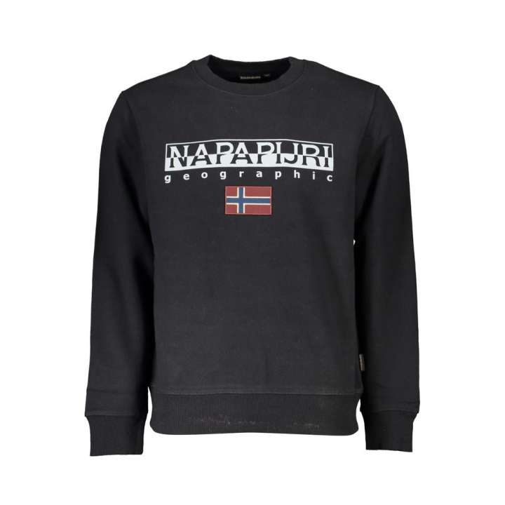 Priser på Napapijri Elegant Crew Neck Fleece Sweatshirt