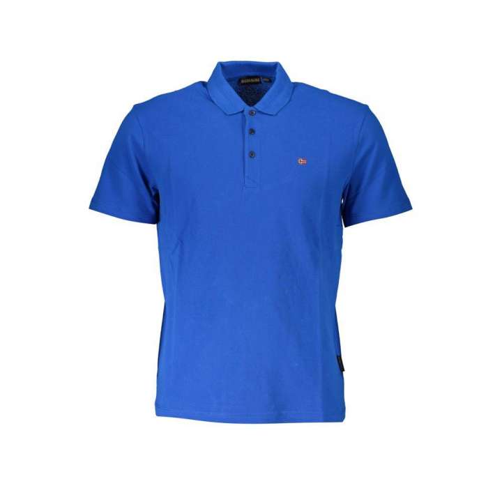 Priser på Napapijri Elegant Short Sleeved Cotton Polo