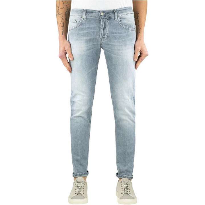 Priser på Dondup Sleek Gray Slim Fit Designer Jeans