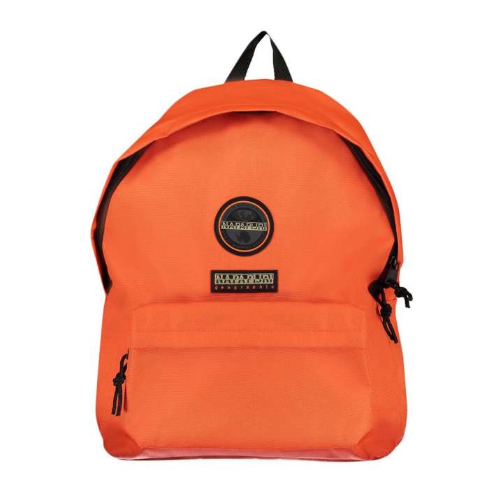 Priser på Napapijri Eco-Chic Orange Backpack with Logo Design