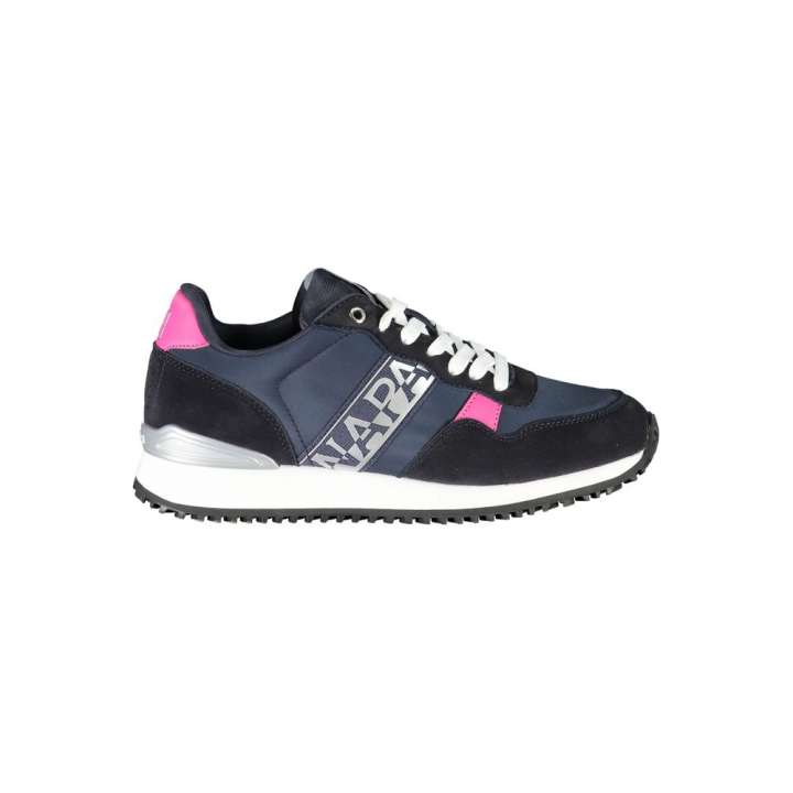 Priser på Napapijri Elegant Blue Lace-Up Sporty Sneakers