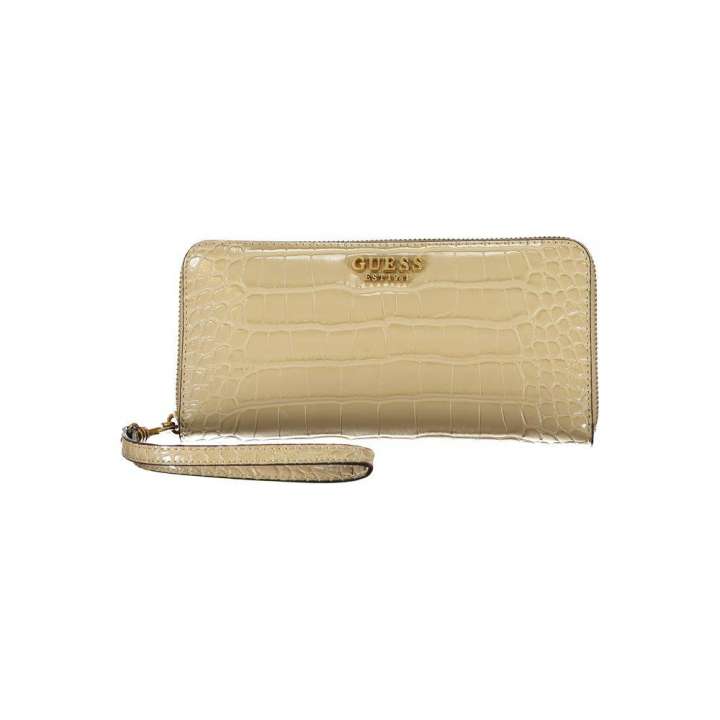 Priser på Guess Jeans Chic Beige Multi-Compartment Wallet