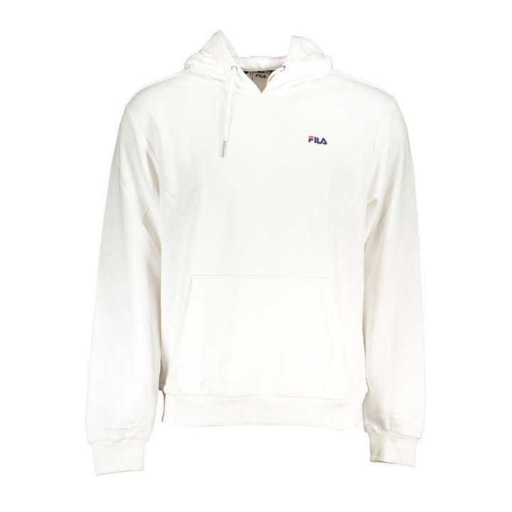 Priser på Fila Chic White Cotton Blend Hooded Sweater