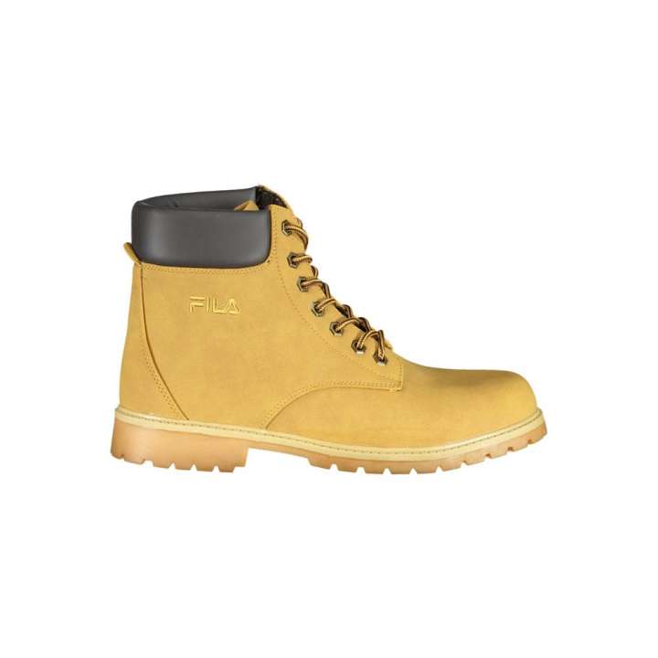 Priser på Fila Vibrant Yellow Contrast Lace-up Boots