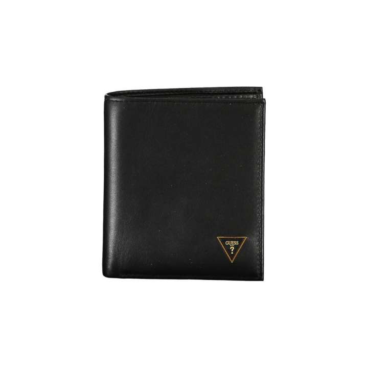 Priser på Guess Jeans Sleek Black Leather Wallet