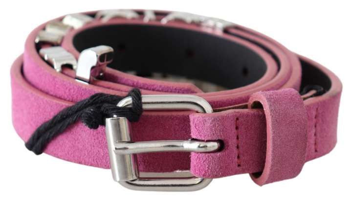 Priser på Just Cavalli Fuschia Pink Leather Waist Belt