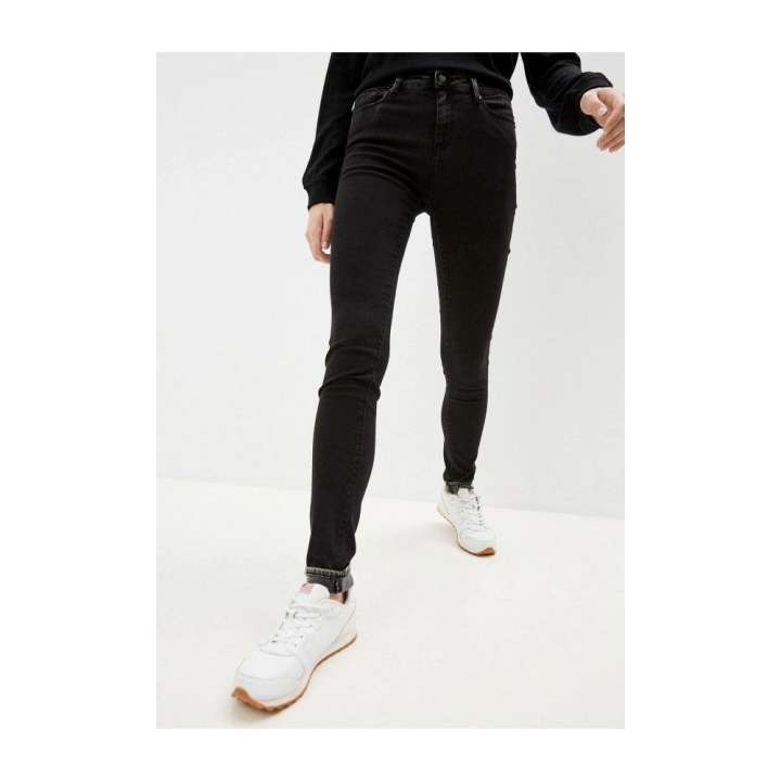 Priser på Love Moschino Elegant Black Stretch Slim Jeans