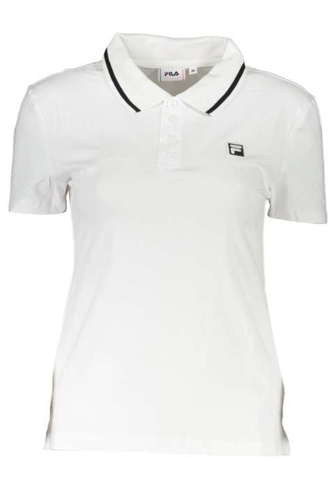 Priser på Fila Chic White Polo with Contrasting Accents