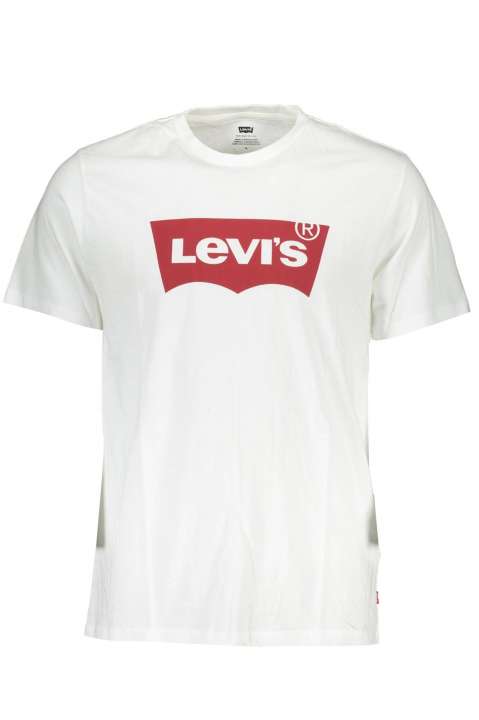 Priser på Levi's Crisp White Crew Neck Logo Tee