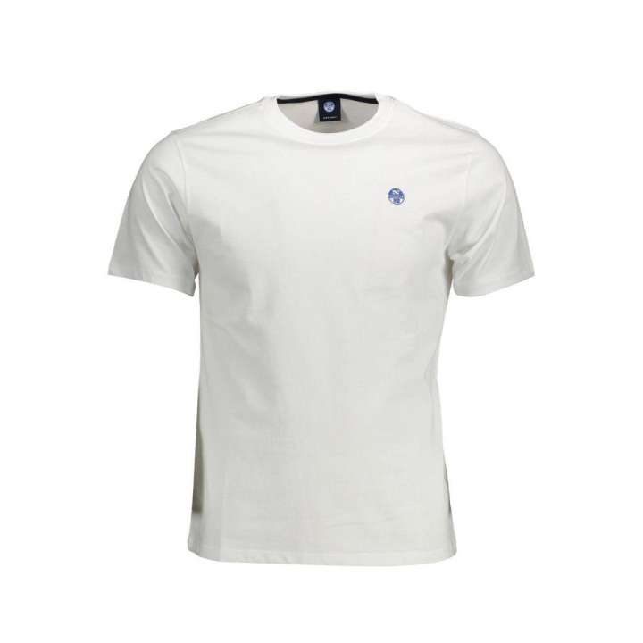 Priser på North Sails Elegant White Round Neck Cotton Tee