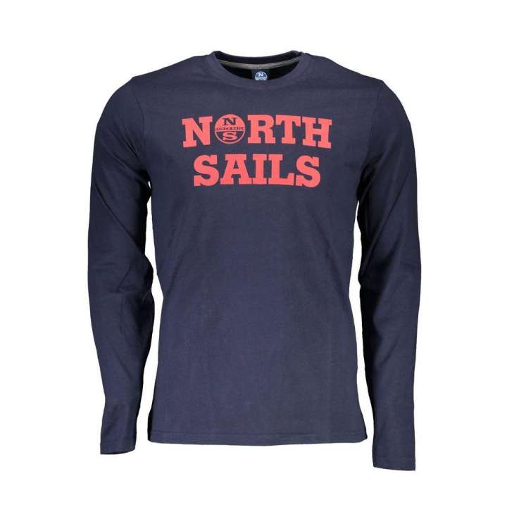 Priser på North Sails Blue Long Sleeve Tee with Signature Print