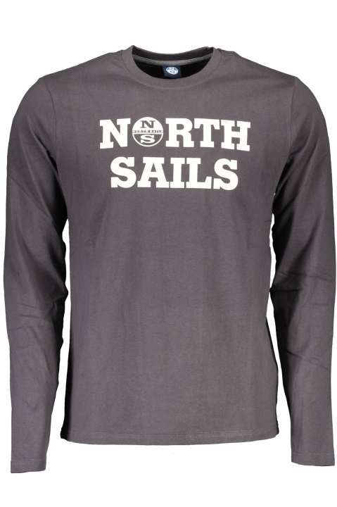 Priser på North Sails Elegant Gray Long-Sleeve Cotton Tee