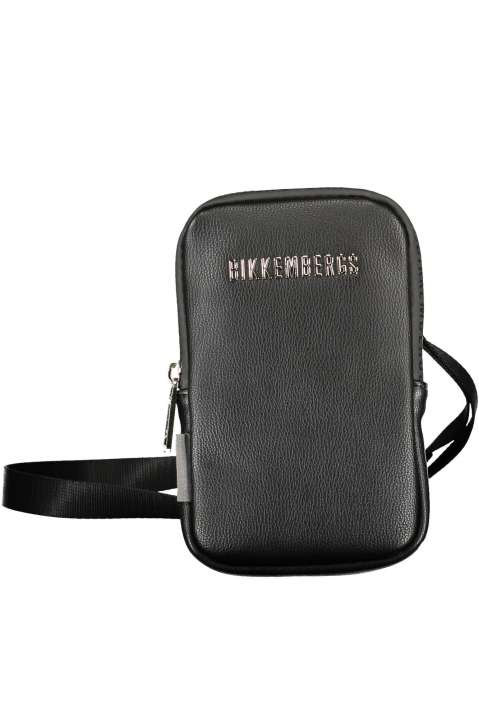 Priser på Bikkembergs Sleek Black Polyethylene Shoulder Bag