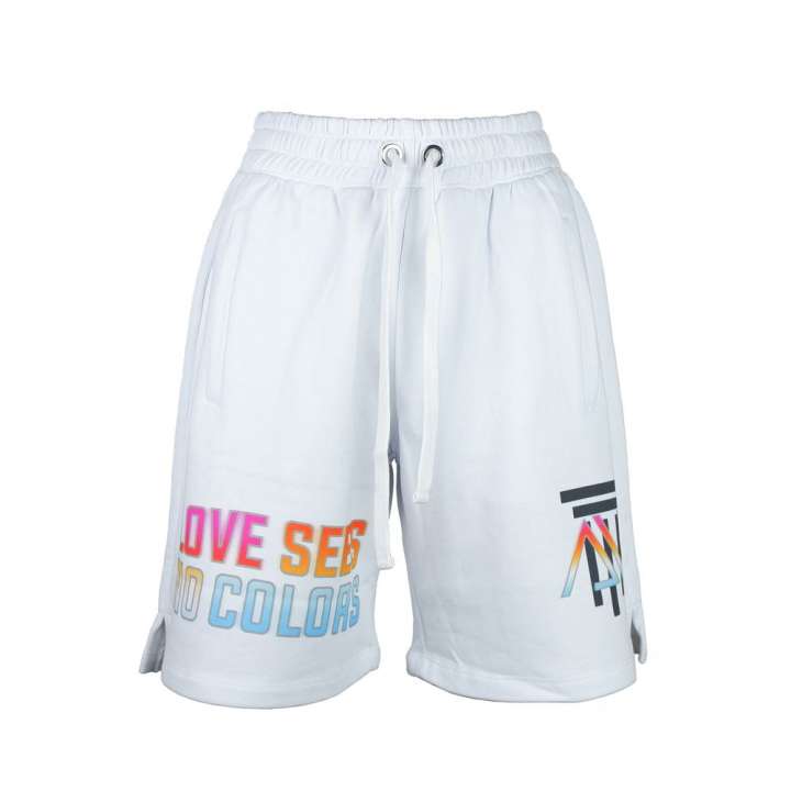 Priser på Diego Venturino Chic Drawstring Cotton Shorts in White