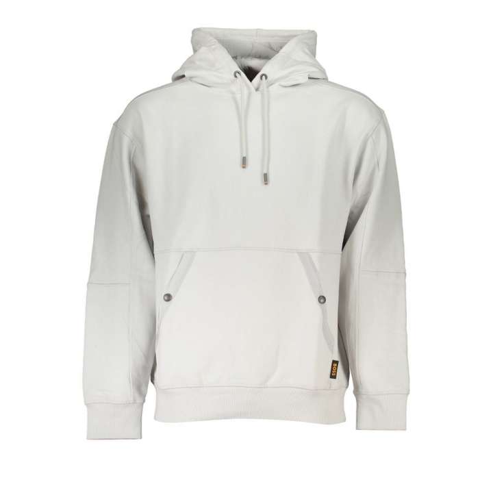 Priser på Hugo Boss Elegant Long-Sleeved Hooded Sweatshirt in Gray