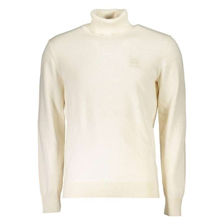 Priser på Hugo Boss Elegant Turtleneck Cotton-Cashmere Blend Sweater