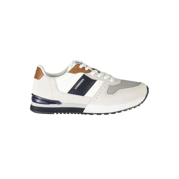 Priser på Carrera White Polyester Sneakers