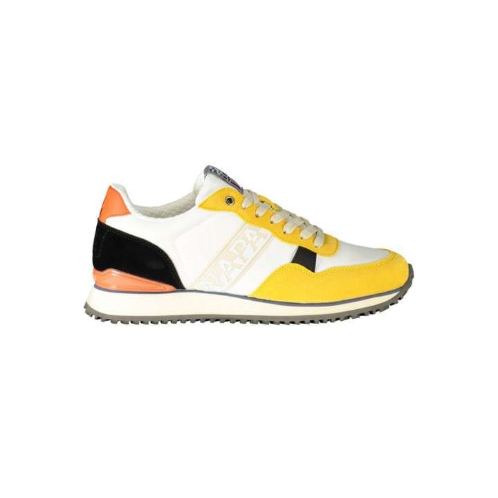 Priser på Napapijri Yellow Polyester Sneakers