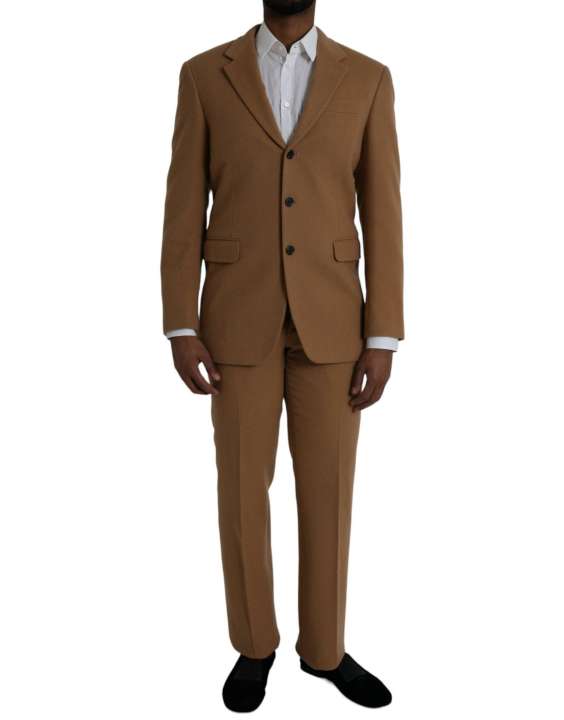 Priser på Prada Brown Cashmere 2 Piece Single Breasted Suit