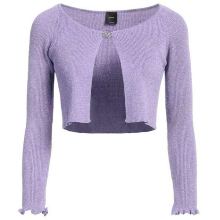 Priser på Pinko Purple Viscose Sweater