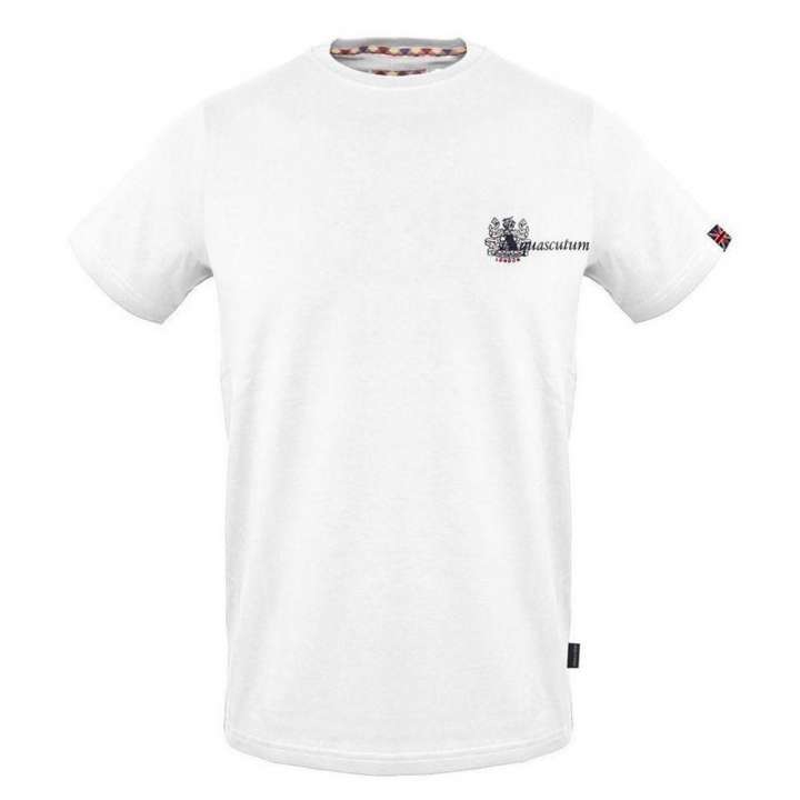 Priser på Aquascutum White Cotton T-Shirt