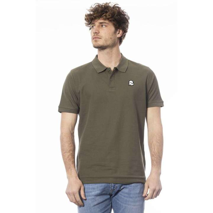 Priser på Invicta Chic Green Cotton Polo with Chest Logo