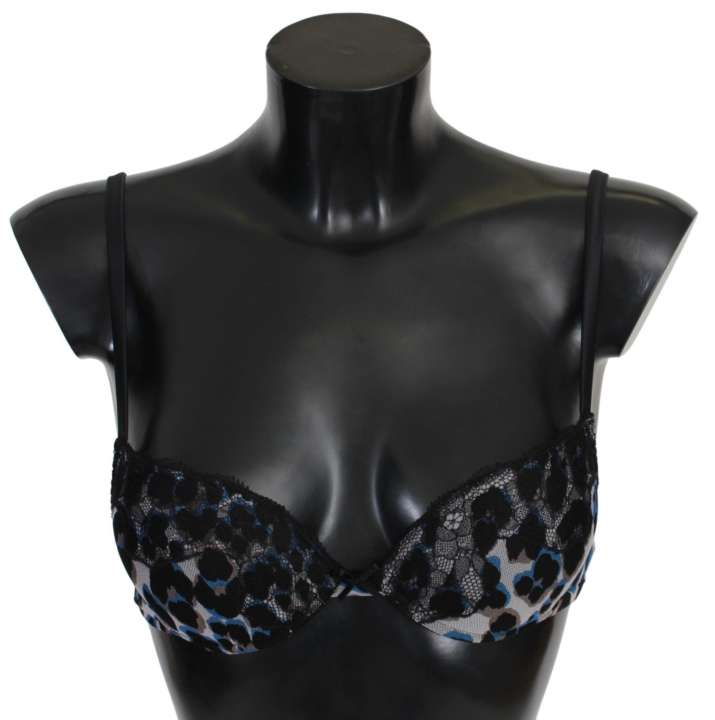 Priser på Roberto Cavalli Elegant Black Lace Reggiseno Bra