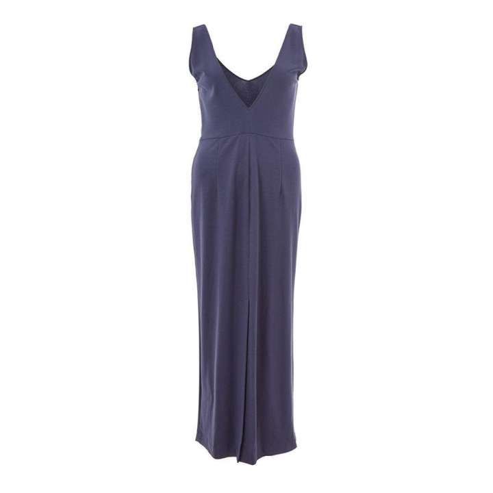 Priser på Lardini Blue Viscose Dress