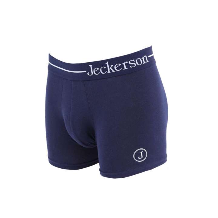 Priser på Jeckerson Elastic Monochrome Boxer with Logo Side Print