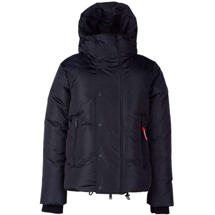 Priser på Dsquared2 Black Nylon Jacket