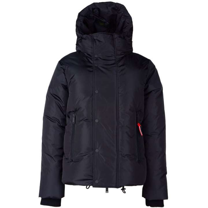 Priser på Dsquared2 Black Nylon Jacket