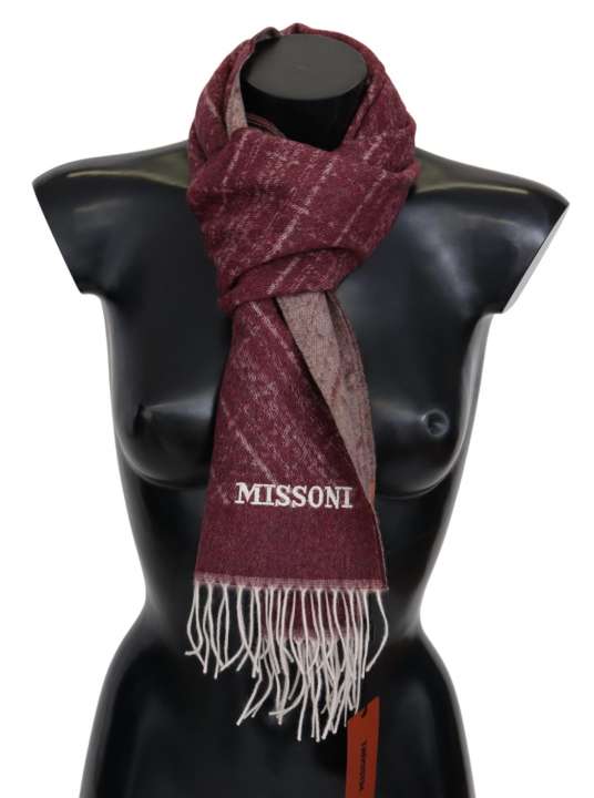 Priser på Missoni Elegant Cashmere Fringed Scarf