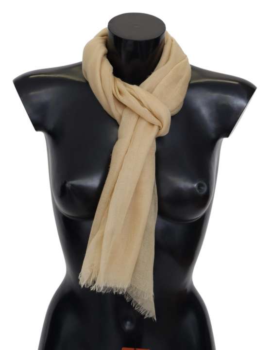 Priser på Missoni Elegant Cashmere Scarf in Beige