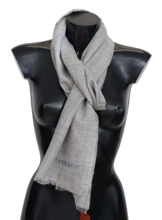 Priser på Missoni Elegant Beige Wool Silk Unisex Scarf