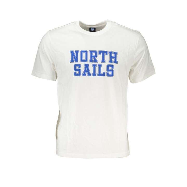 Priser på North Sails White Cotton T-Shirt