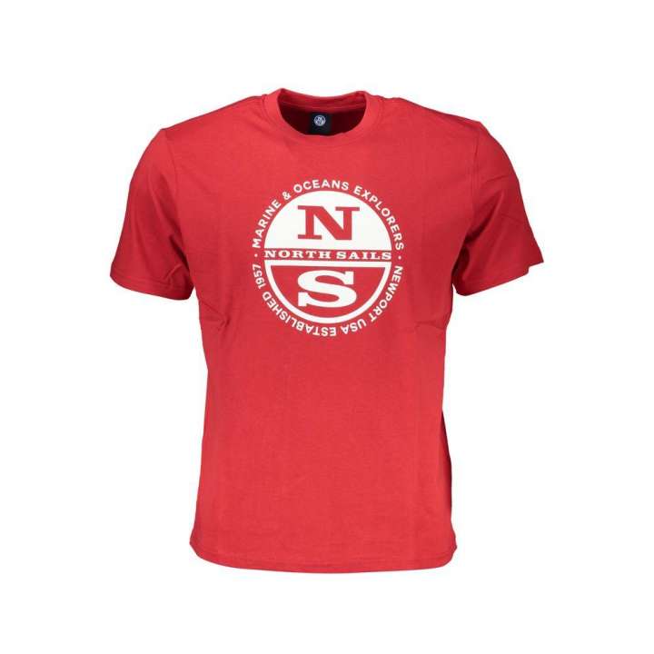 Priser på North Sails Red Cotton T-Shirt