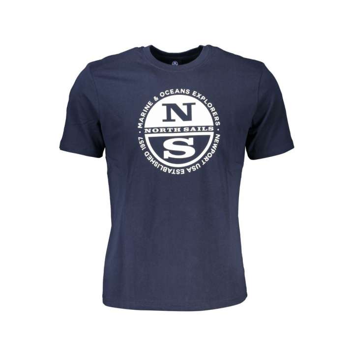 Priser på North Sails Blue Cotton T-Shirt