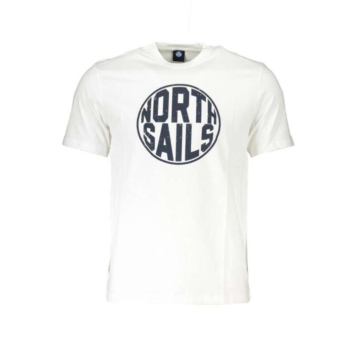 Priser på North Sails White Cotton T-Shirt