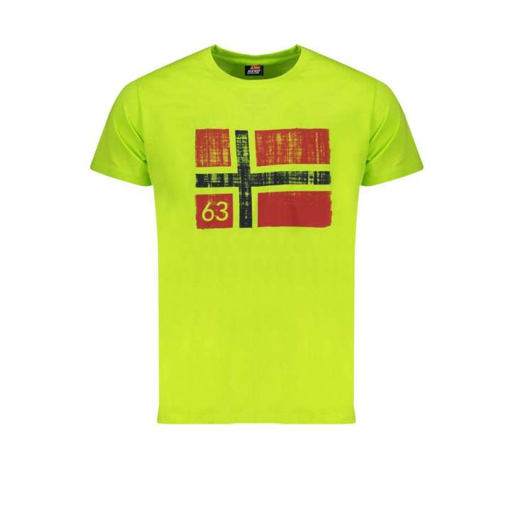 Priser på Norway 1963 Green Cotton T-Shirt